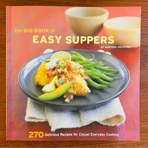 The Big Book of Easy Suppers by Maryana Vollstedt. Cookbook, Paperback. Unused.